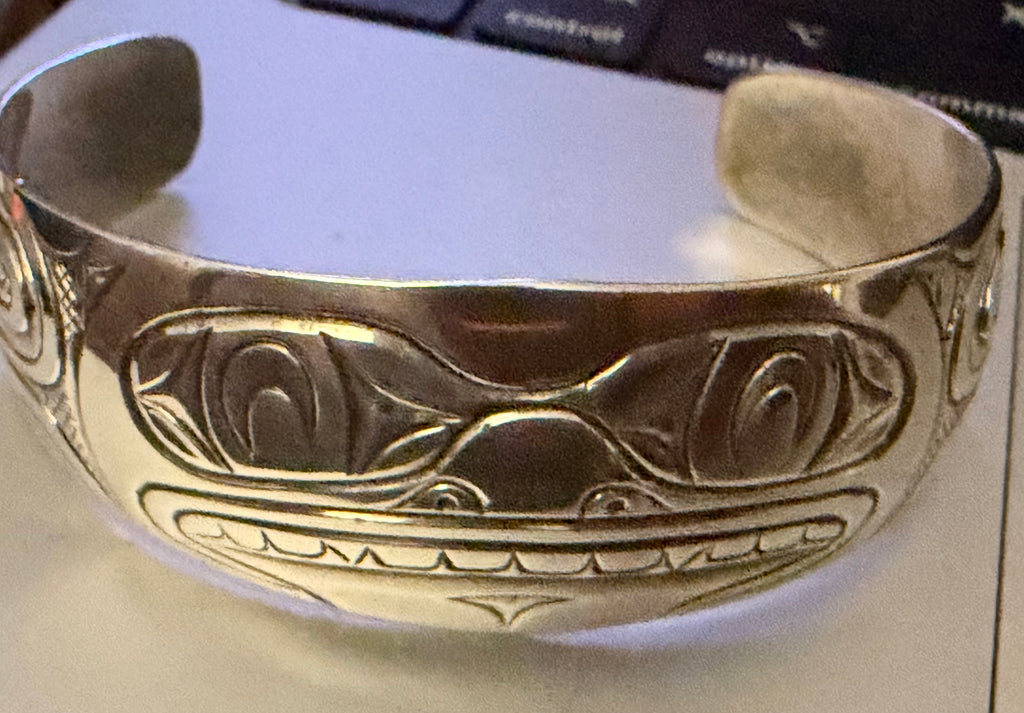 Tlingit Silver Bracelet
