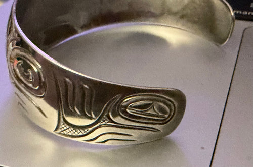 Tlingit Silver Bracelet